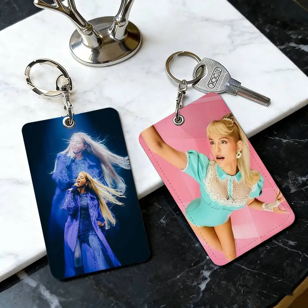 

Singer M-Meghan Trainor Community Access Card Holder Elevator Card Sensor Drop Card Protector Keychain