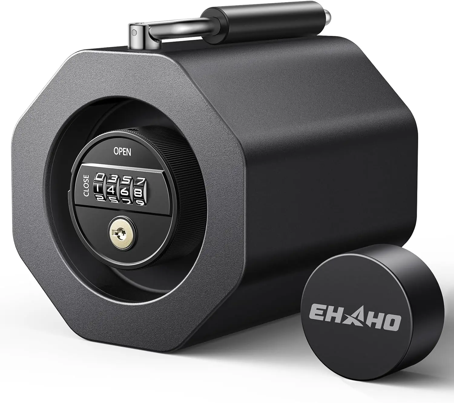 

Замок для прицепа 2 5/16 дюйма с защитой от кражи, комбинированный замок-трос с ручкой, уровень безопасности 9, для автодомов, лодок, прицепов