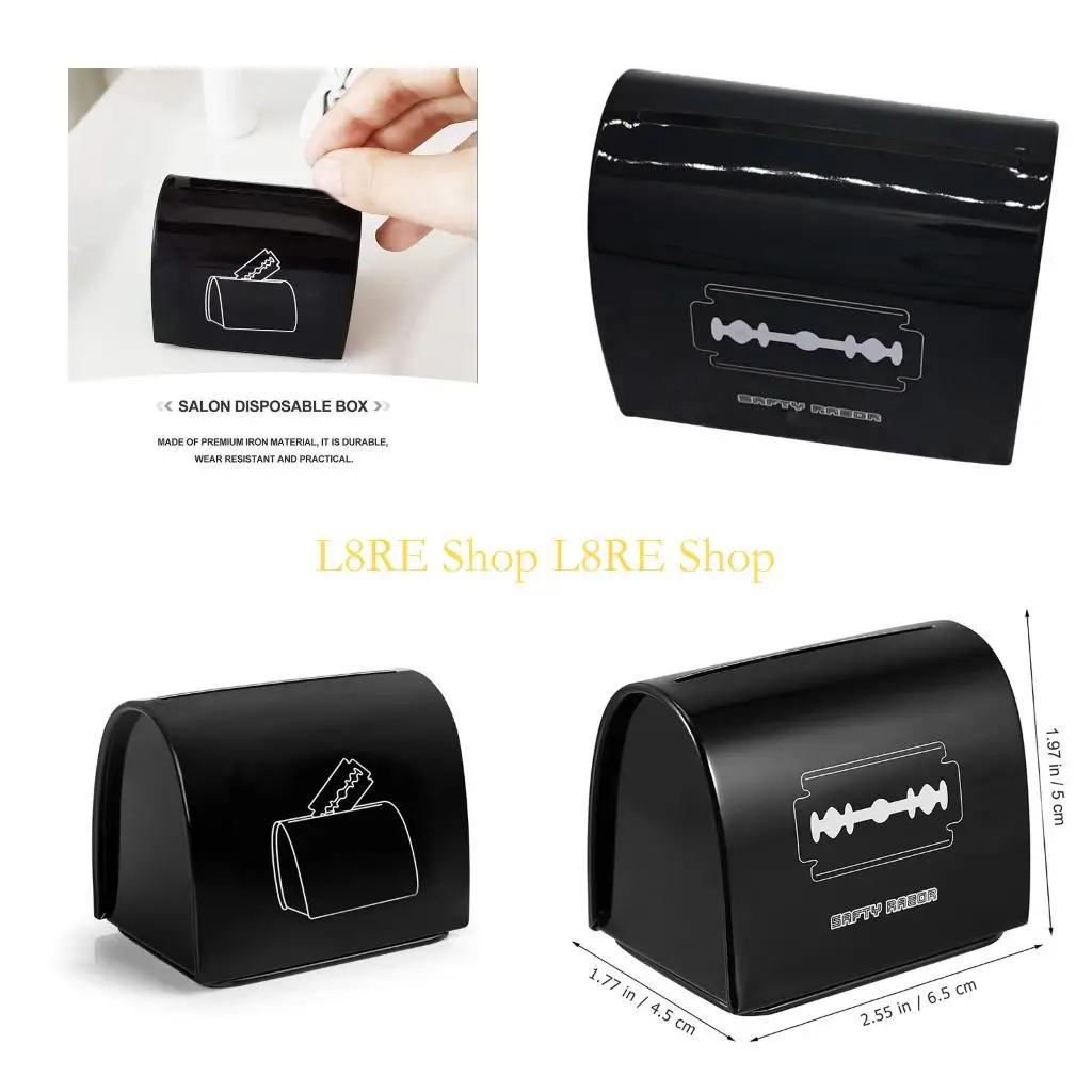 L8RE Blade for Safety for Razor Blade Storagement Used Double Safety for Razor Blade Disposal for Case