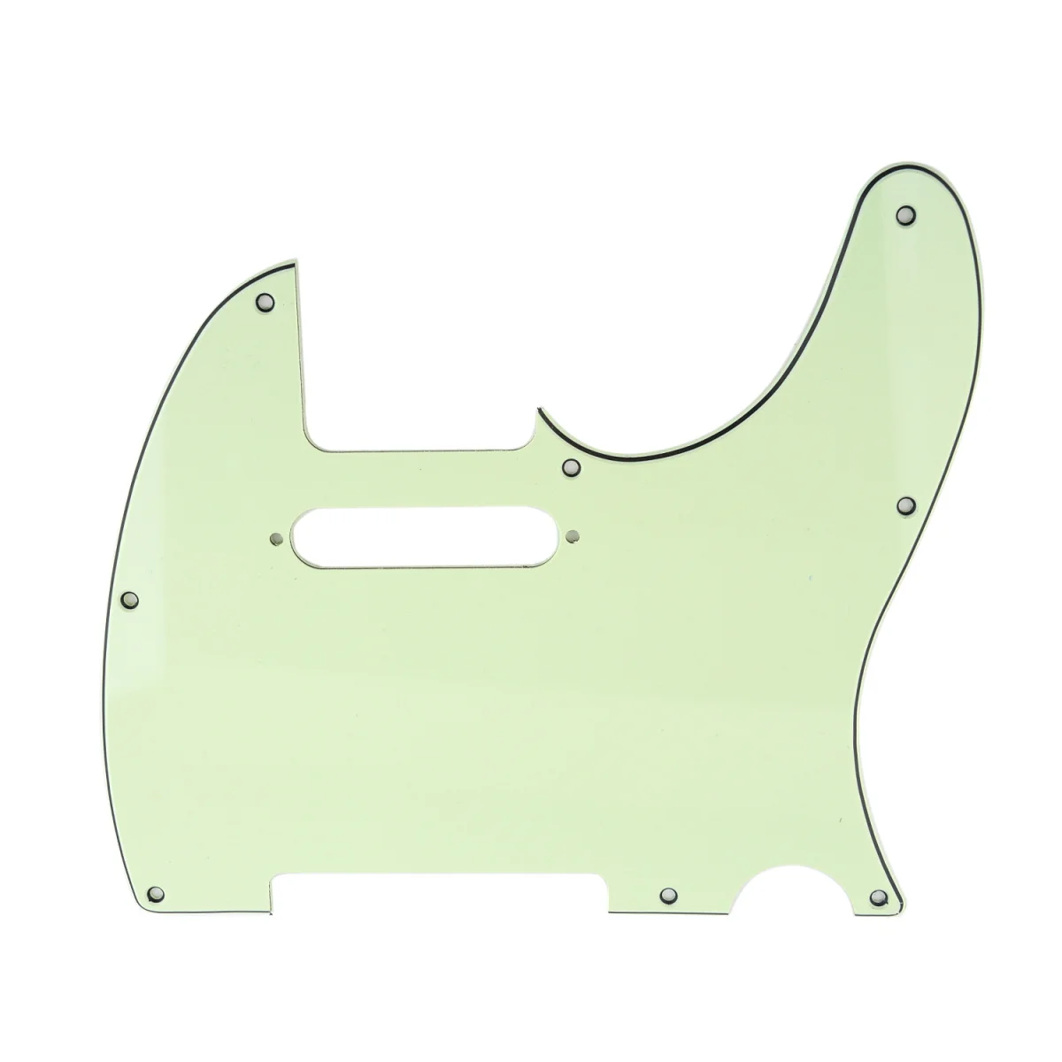 Musiclily Pro 8 Hole TL Guitar Pickguard for USA/Mexican Made Fender Standard TL Modern Style