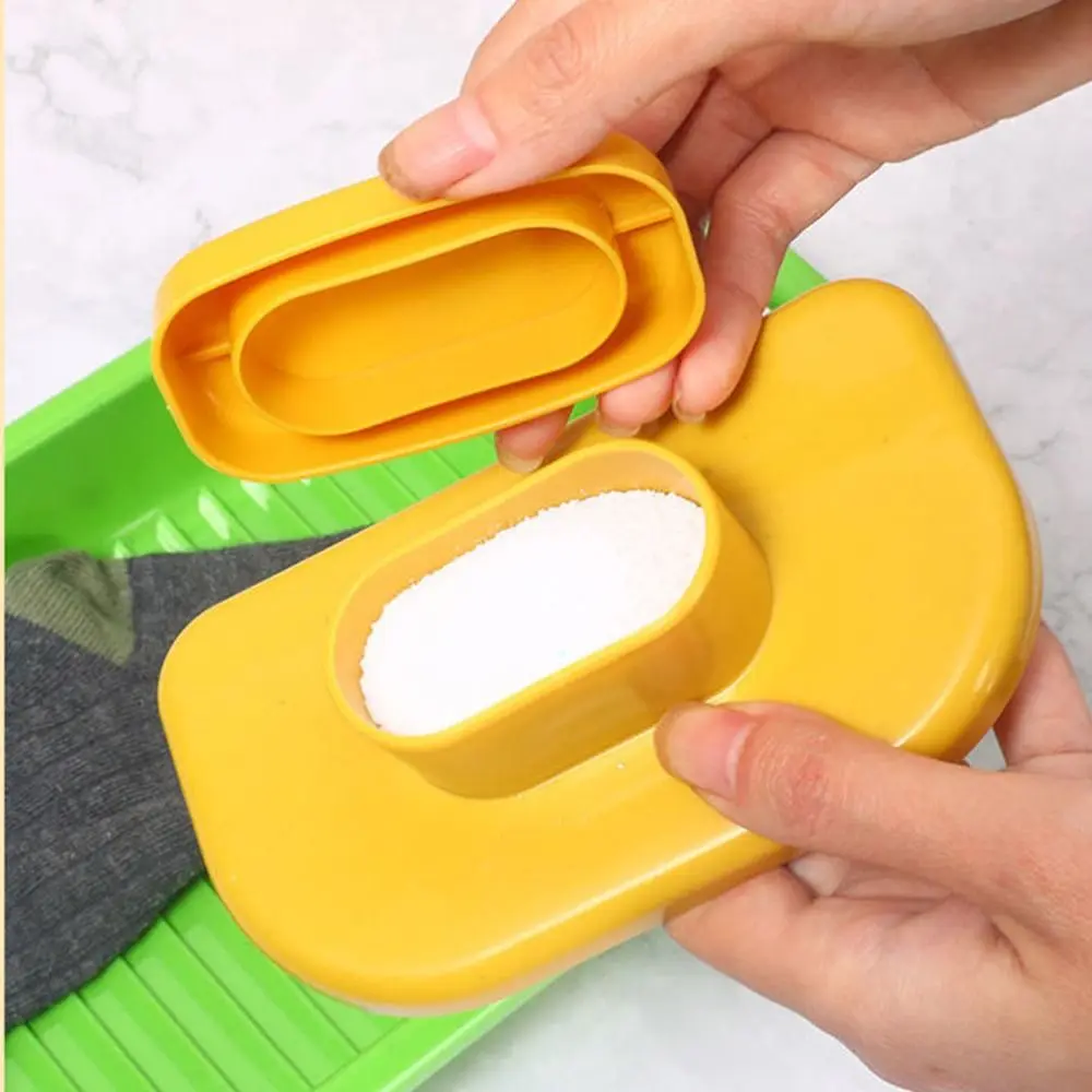 Plastic Integrated Laundry Board Thicken Anti-slip Clothes Washboard Manual Cartoon Crocodile Integrated Washbasin