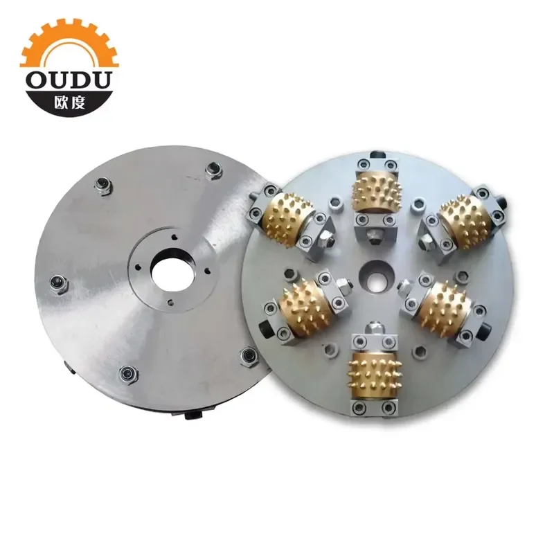 10 Inch High Quality Double Layer Plates Marble Granite Bush Hammer Tool