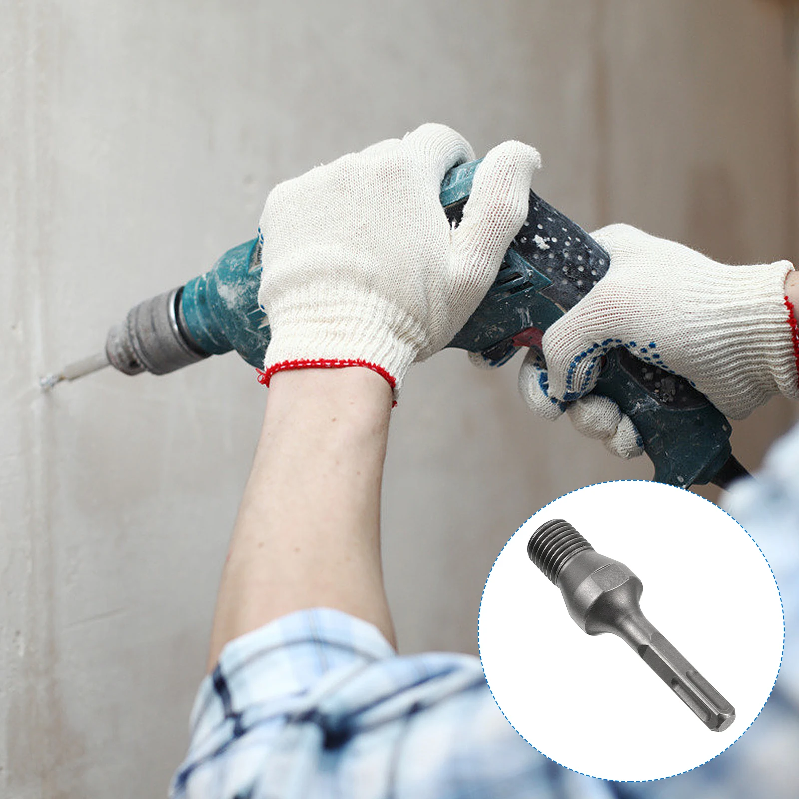 

Diamond Drill Adapter for Electric Hammer Multifunction Chuck Conversion Water Drill Bit Holder Brick Wall Drilling Tool