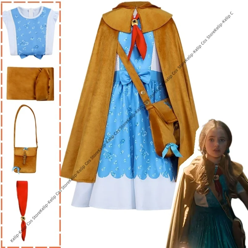 

Holly Wheeler Cosplay Costumes for Girls Dress Scarf Tv St Disguise Outfits Halloween Carnival Party Fancy Dress Suit