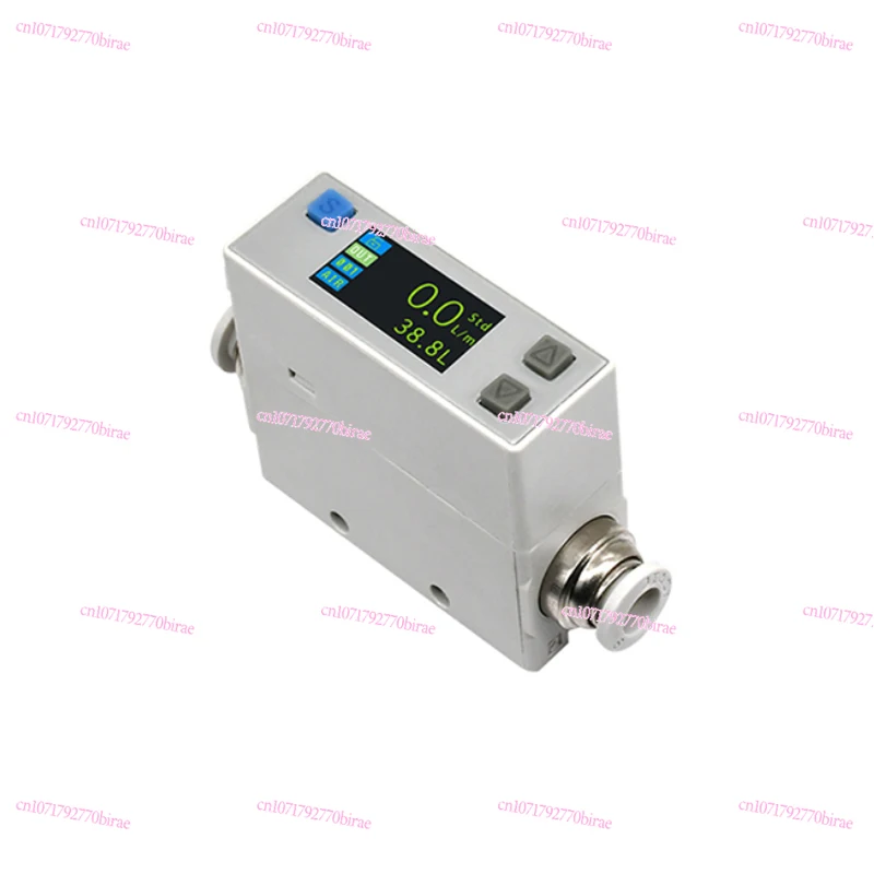 

Mini Digital Gas Flow Meter Series 0 ~ 200L/min Air Mass Flow Sensor Battery Power Supply 1-5V Output Signal