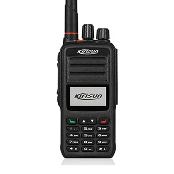 DMR Portable NEW KIRISUN DP580 DMR two-way radio VHF UHF 4W display dmr walki talki