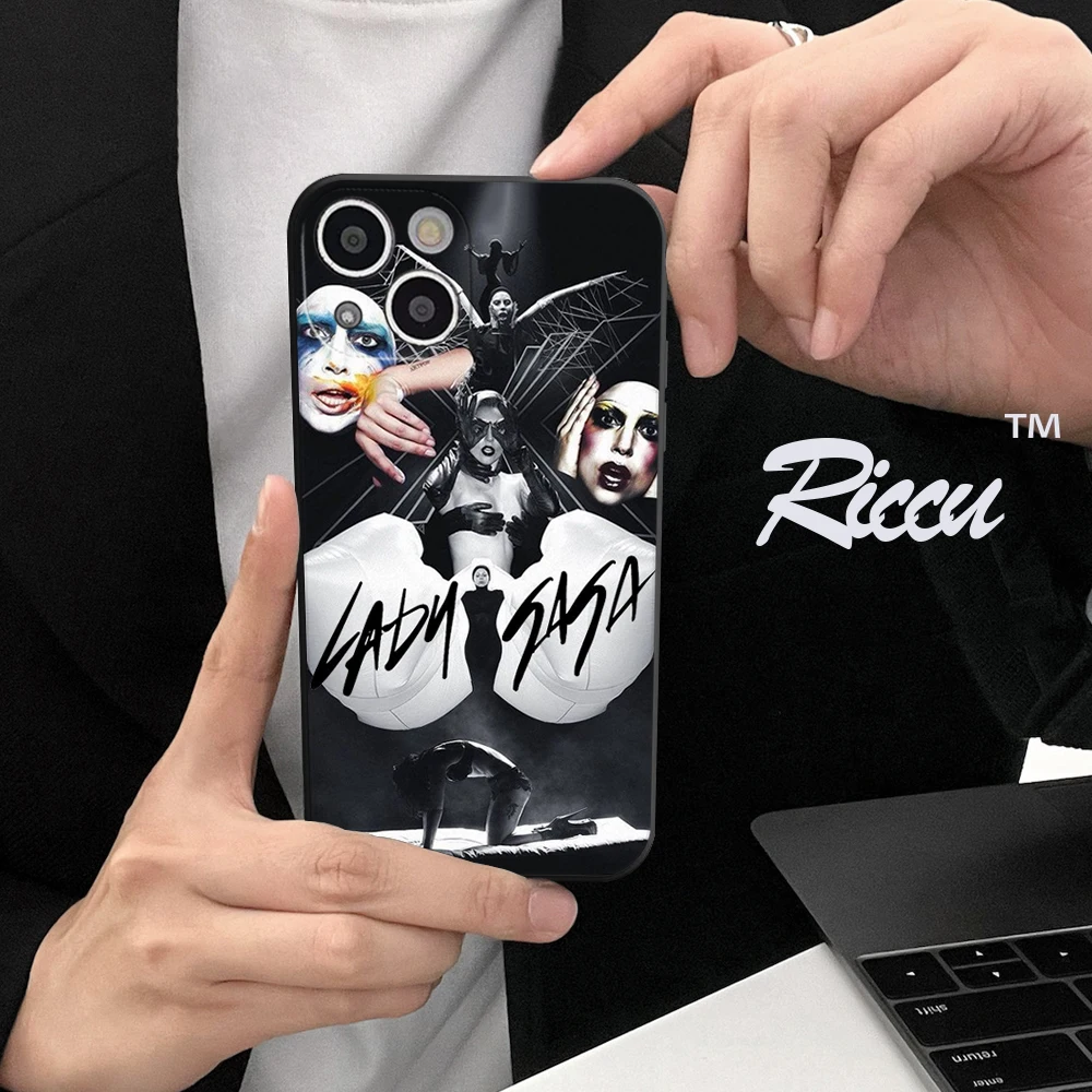 Lady Gaga Singer Phone Case FOR IPhone 14 13 11 12 Pro 8 7 Plus X 13 Pro MAX XR XS MINI SE 2020 Black Covers