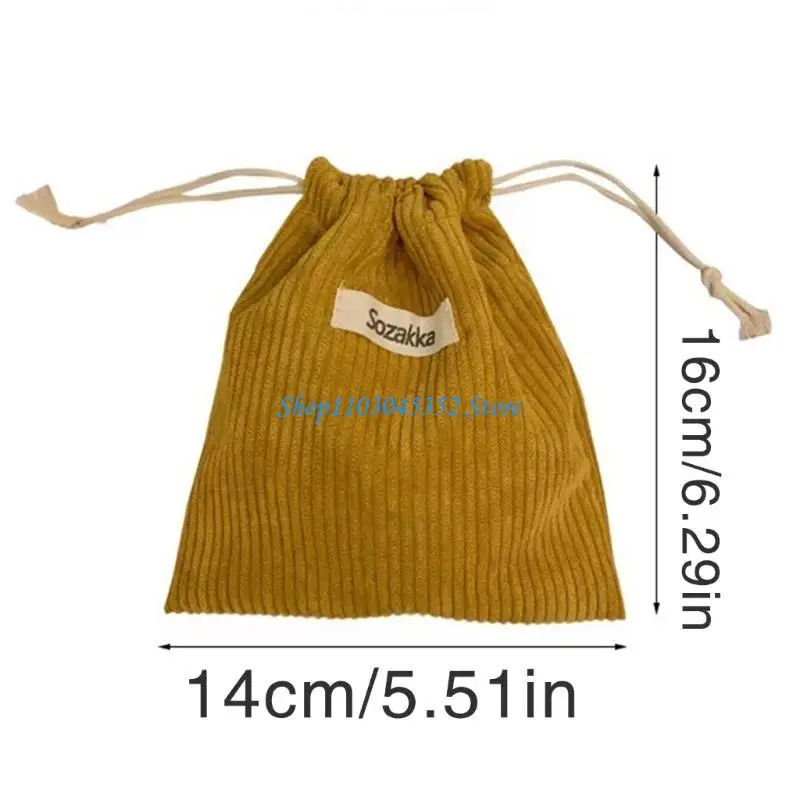 حقيبة مريحة برباط لسهولة تخزين المكياج وحقيبة مستحضرات التجميل لأحمر الشفاه