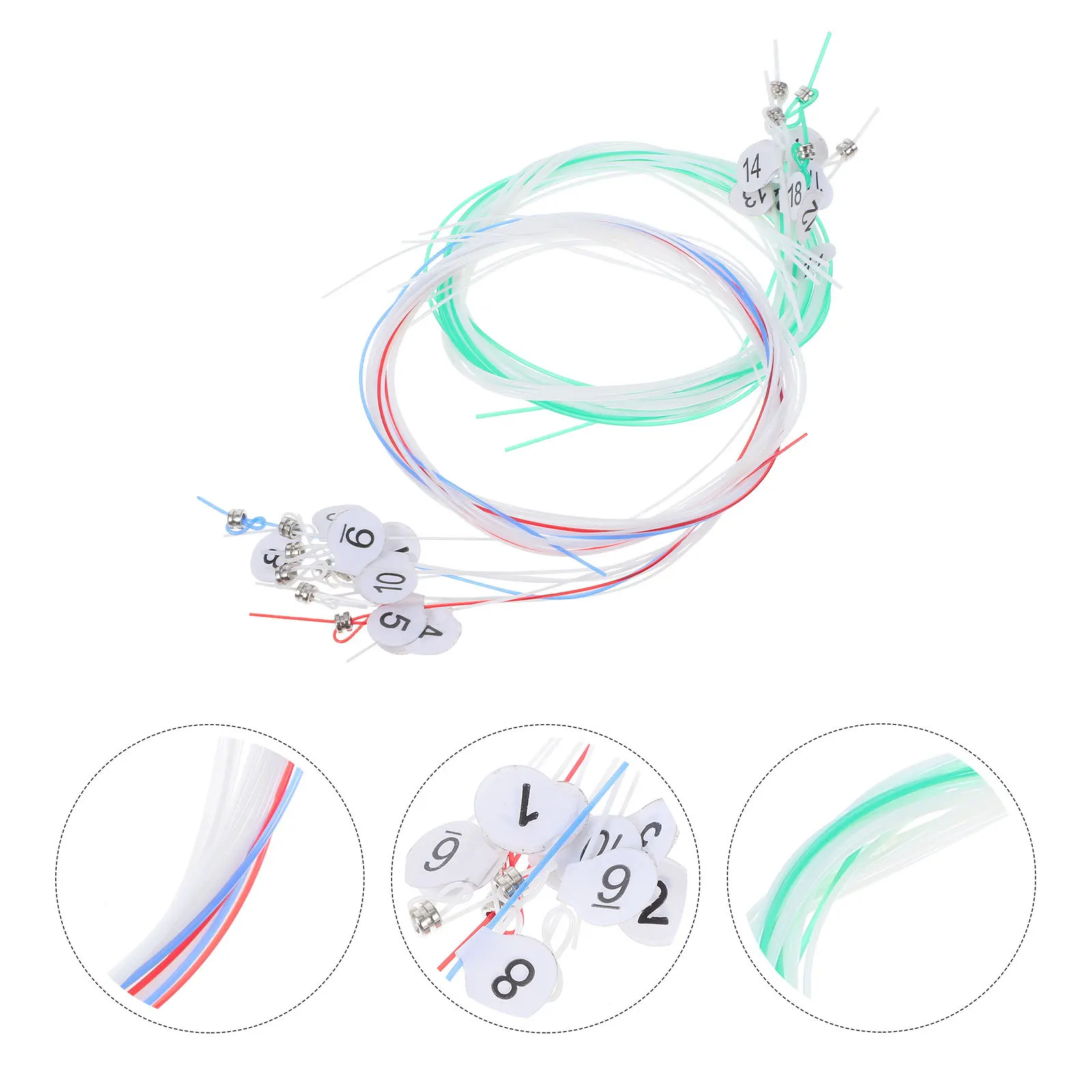 

1 Set Nylon Lyre Strings Replacement Kit, Harp String Accessories For Classical Players, Lyre Strings Parts Music Instrument