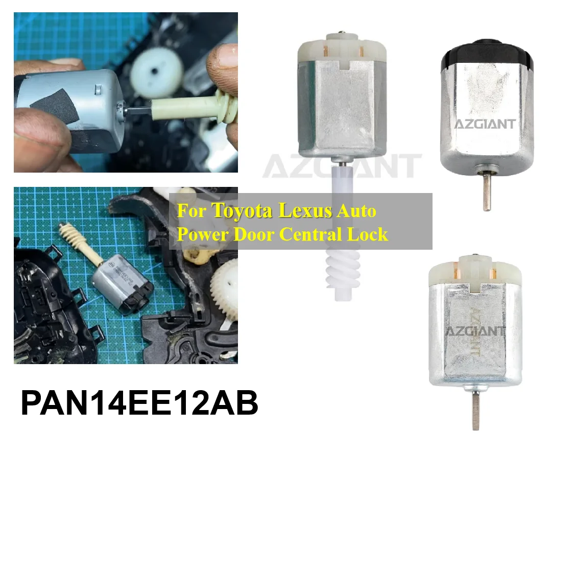 

Mini Motor for Toyota Fortuner Corolla CAMRY Lexus GX470 RX330 Cetern Control PAN14EE12AB