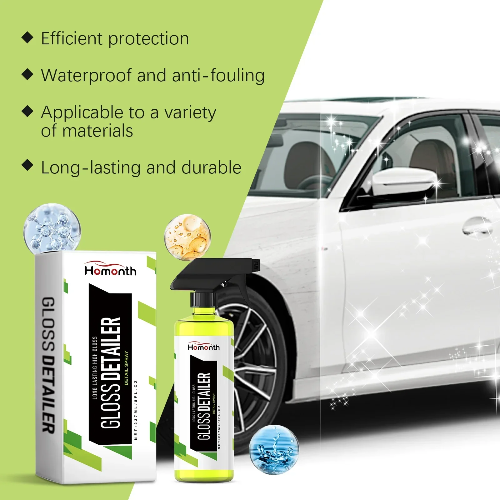 Car Detail Spray Car Polish Polishing Compound