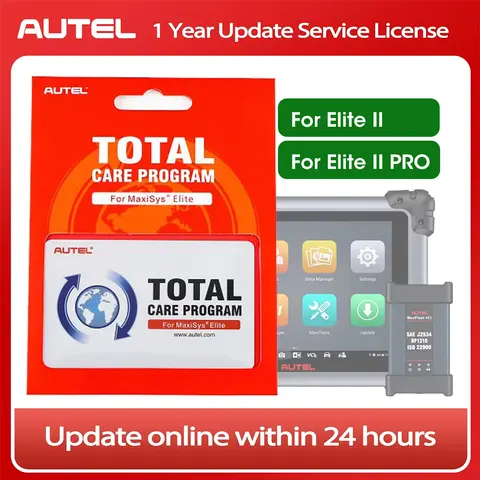 Autel One Year Software Update Service For Autel Elite, Elite II, Elite II PRO Annual Subscription Software Upgrade