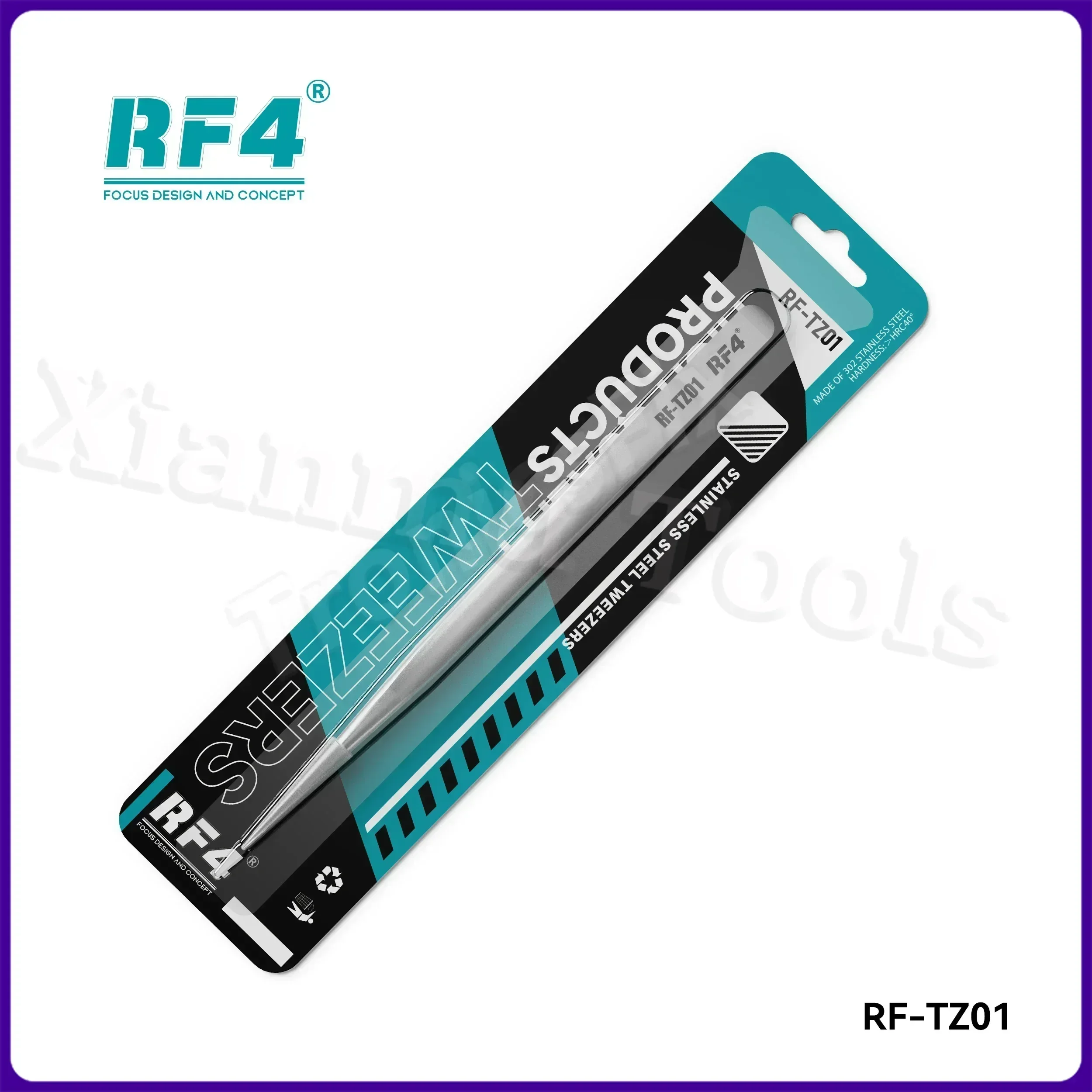 

RF4 RF-TZ01/02 Новый ультра острый немагнитный пинцет из нержавеющей стали для мобильного телефона, летающий провод, ремонт микросхем, зажимной пинцет