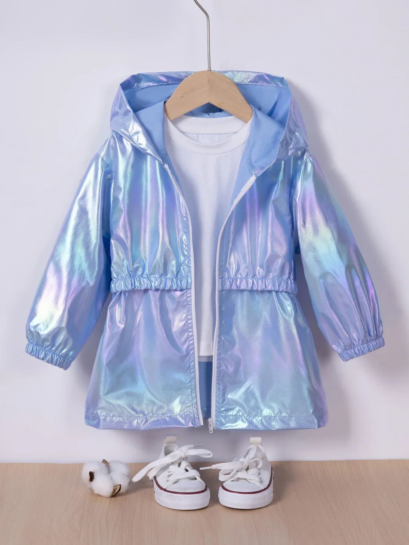 Spring and Autumn Children's Light and Thin Breathable Zipper Coat Jacket for Boys and Girls Fashion Thin Jacket image 3