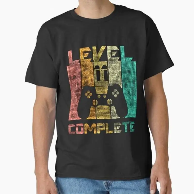 Gamer Level 11 complete Birthday Game C T Shirt Made in US AUS Size S 2XL
