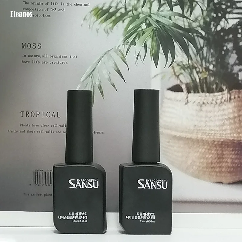 Lencco ขายส่ง60Pcs Sansu No Wipe Top Coat 15Ml เจลเล็บเจล Polish Soak Off Primer สำหรับเล็บ Art matt Top Coat UV LED เจล