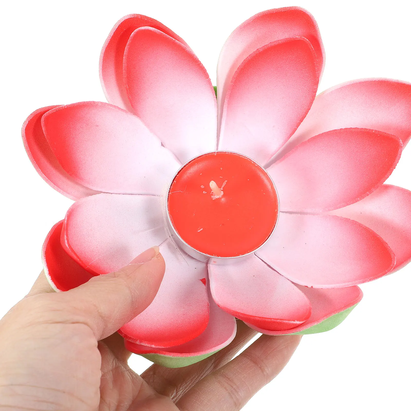 

3 шт. украшения лампа лотоса декоративные наружные фонари красные изысканные ночные украшения