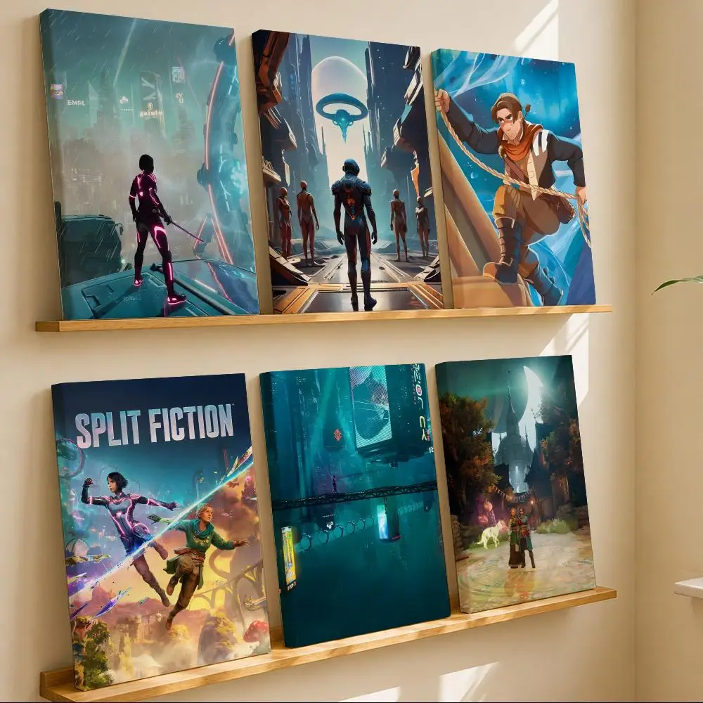 Super Game S-Split FictionS Framed Wall Painting Framed Poster Wall Decor – Complements Any Wall Ambiance