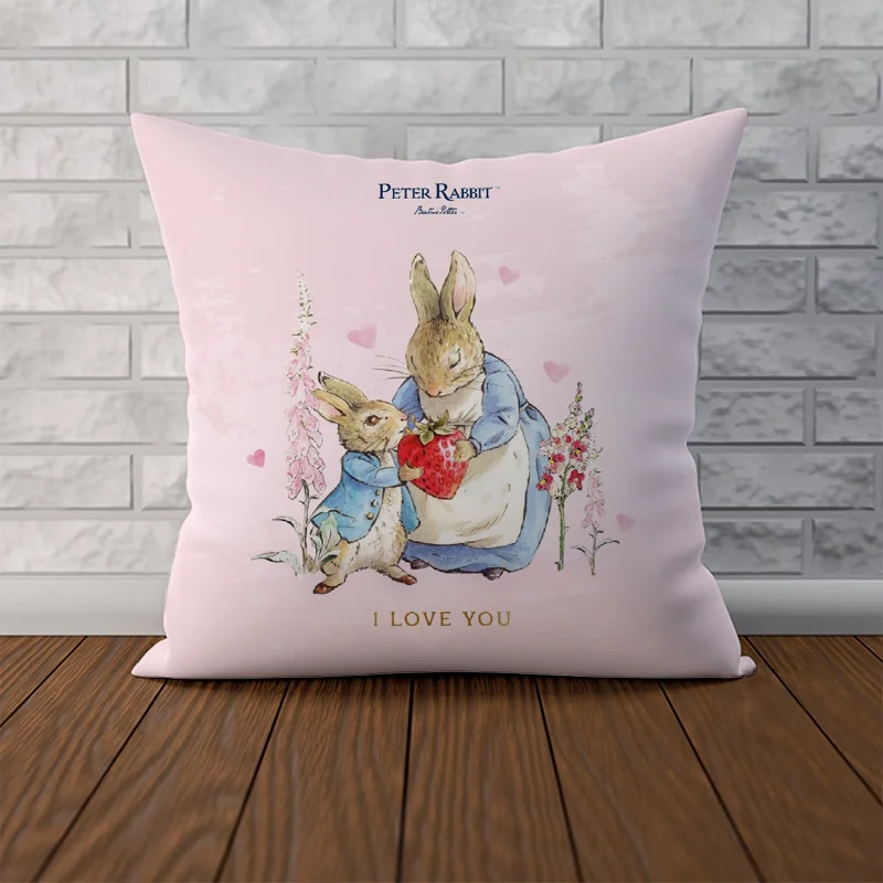 Decorative Cushion Covers Peter Rabbit Cushion Cover 40x40 Pillowcase Decor 40x40 Couple Pillow Pillowcases for Pillows 45x45