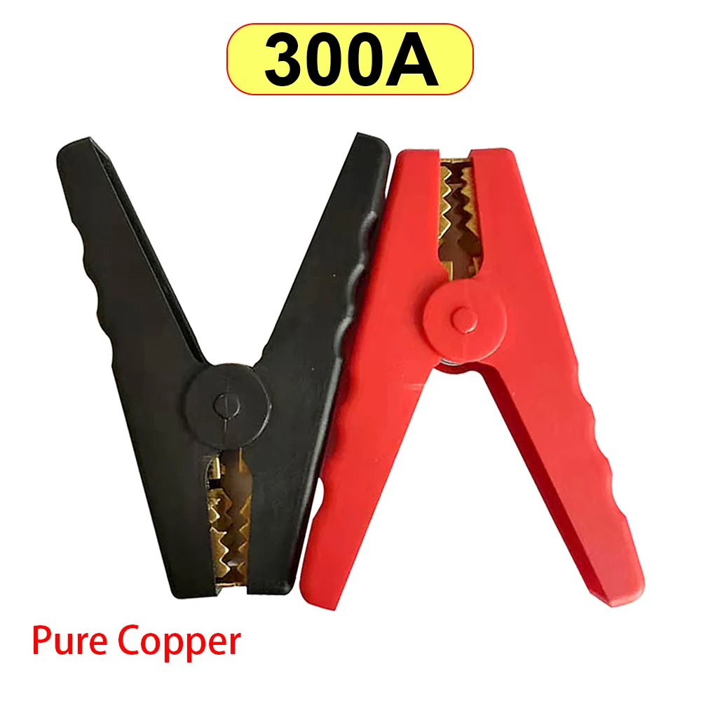 Copper Plated Alligator Clips for Battery Testing