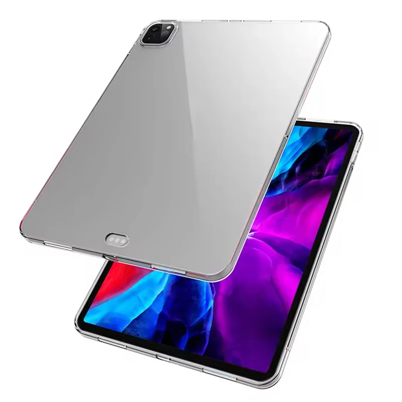TPU Transparent Case For iPad 10th 9th 8th 7th Gen Mini 6 Air 5 4 3 2 Shockproof Clear Cover Tablet Protective Shell Accessories