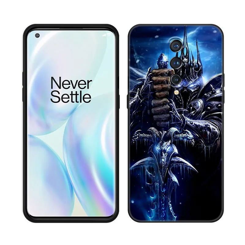 The World of Warcraft Phone Case For OnePlus 7 7T 8 9 10 Pro 8T 9R 9RT 10T 10R ACE Nord 2T CE2 Lite N10 N20 N100 N200 5G Cover