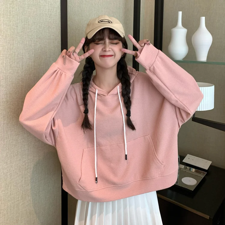 Felpe con cappuccio con zip stile coreano donna Shoujo ragazza estetica moda Alt abbigliamento invernale ritagliata vintage anni 2000 Himekaji tira