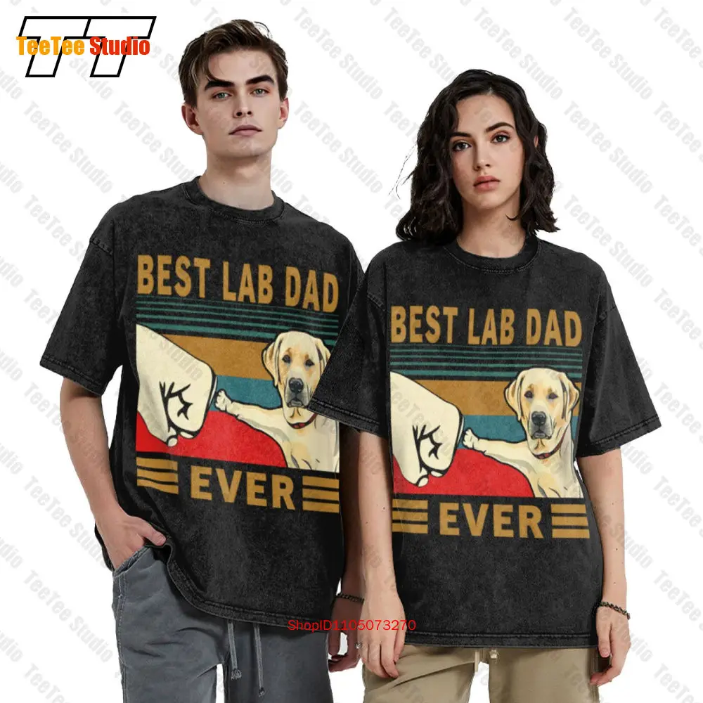 

Best Lab Dad Ever Labrador Dad Dog Lover Hip Hop Oversized T-Shirt 9E50