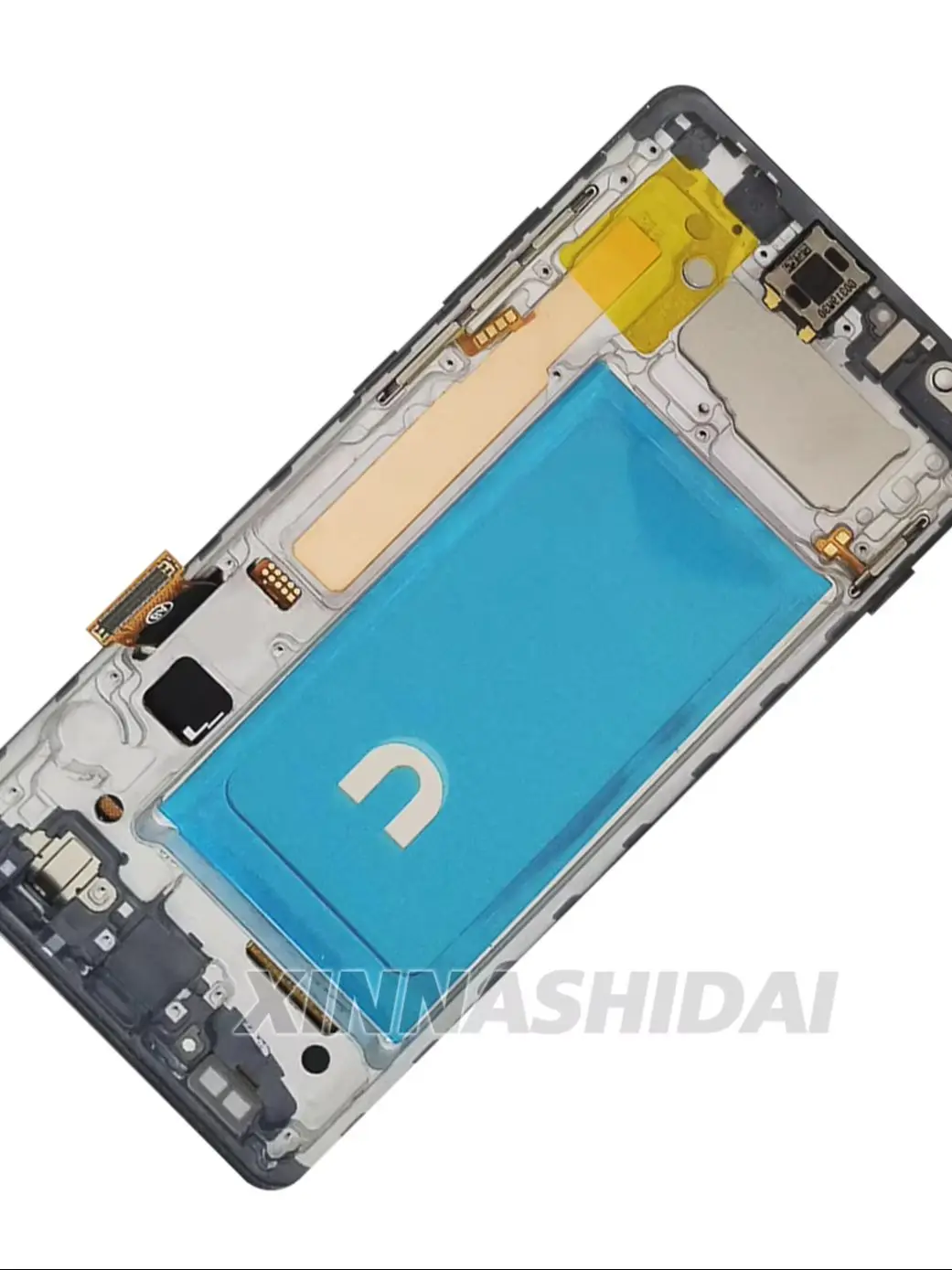 高品質-tft-液晶サムスンギャラクシー-s10-プラスディスプレイ-g9750-g975f-sm-g9750-タッチスクリーンデジタイザアセンブリ修理フレーム