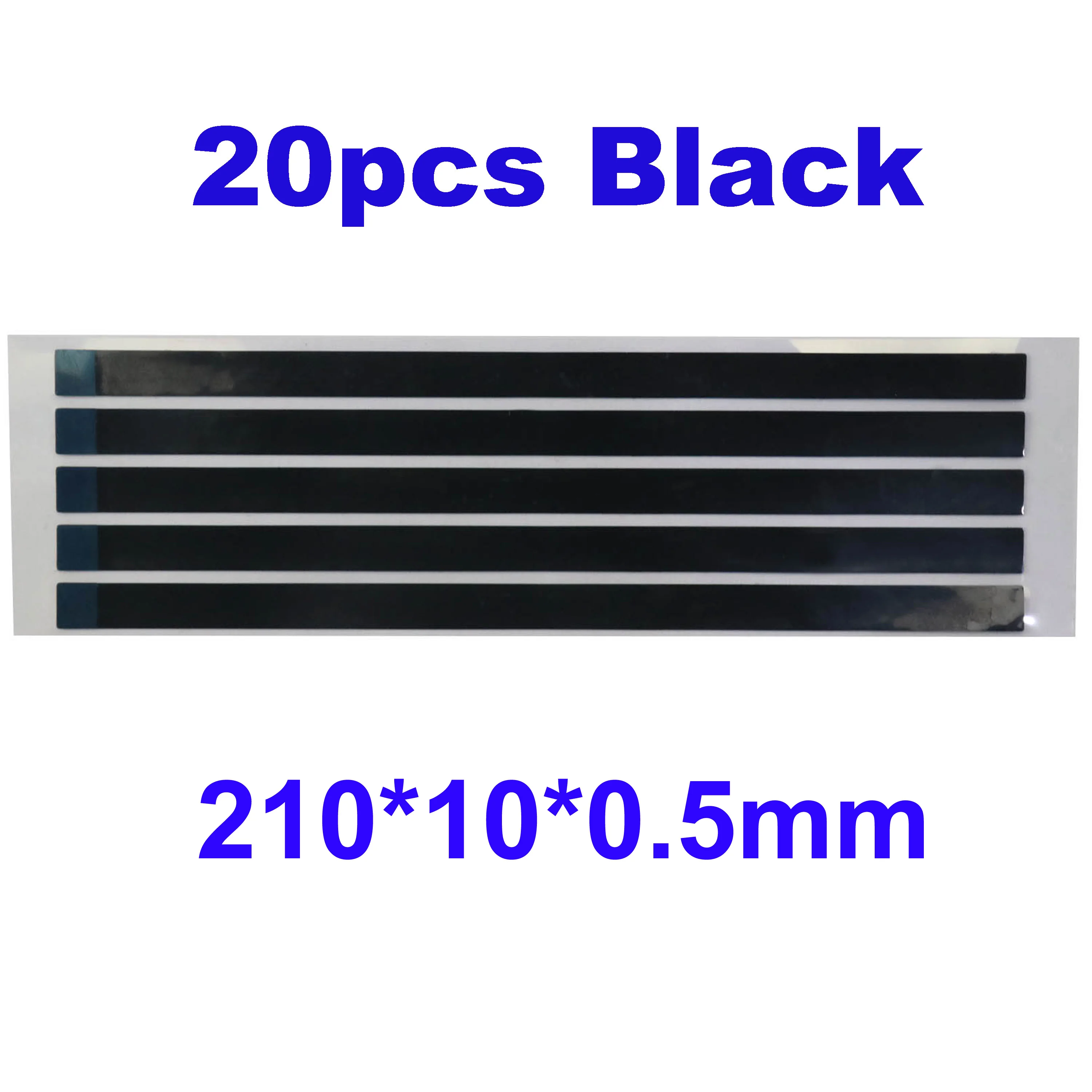 لاصق تحرير مطاطي ، علامات سحب سوداء ، شاشة LCD بمقبض بدون علامات تبويب ، إصدار جديد ، عرض 10 شرائط