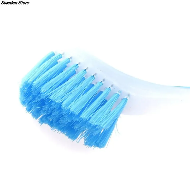 1pc Pot Cleaning Brush Vertical Multifunction Kitchen Suction Cup Type Sink Scrub Long Handle