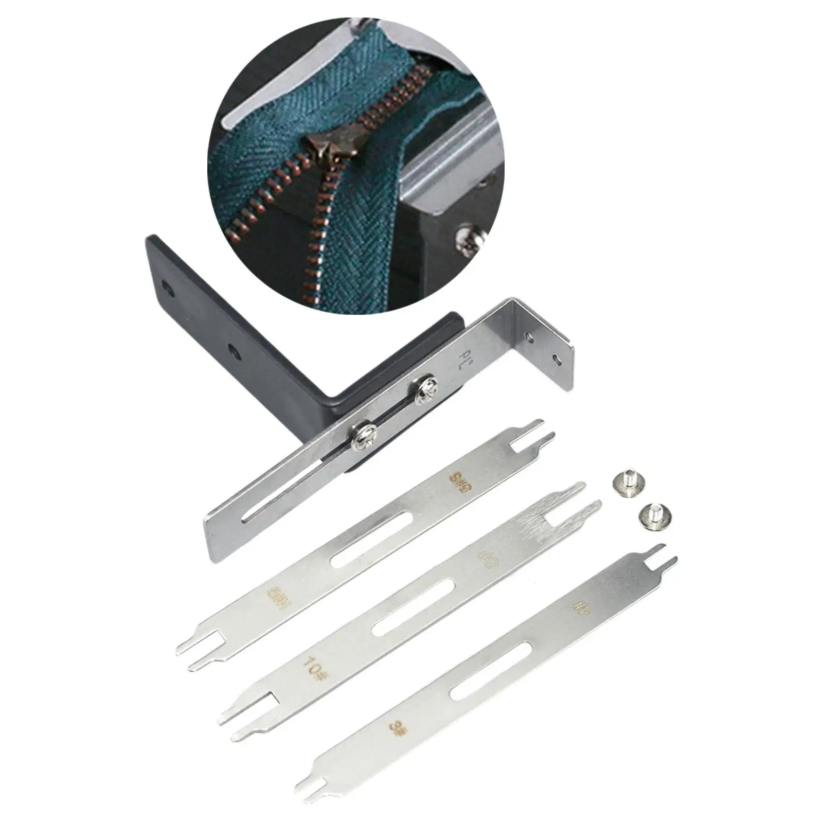 Zipper Puller No Lock Slider Replacement Parts Accessories Zipper Pull Tool