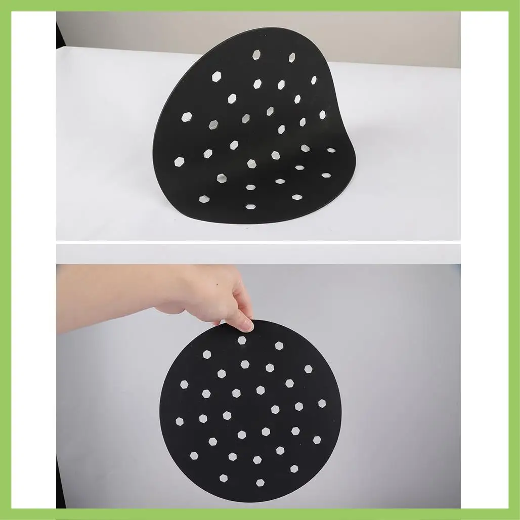 

9 Inch Round Reusable Silicone Air Fryer Liners Non-Stick For Ninja Gourmia Power XL Nuwave Air Fryer Accessories