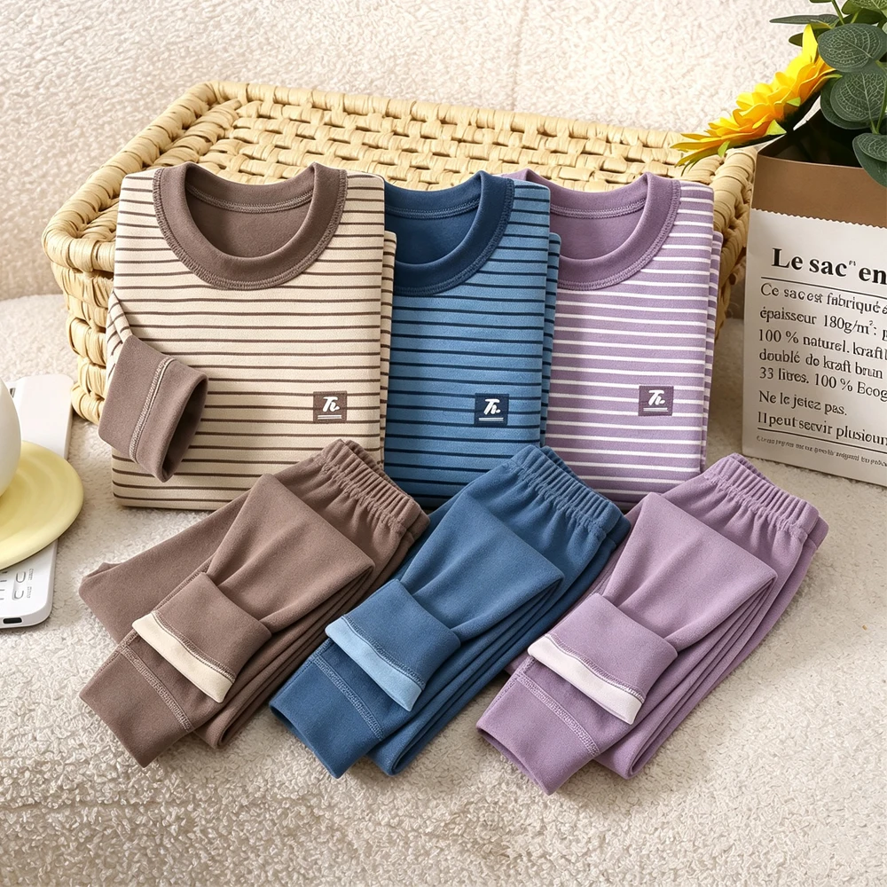 Kids Pyjamas Boys Girls Pajamas Sets Toddler Teen 2 3 4 5 6 7 8 9 10 11 12 13 14 15 16 Years Winter Long Sleeve Fleece Pijamas
