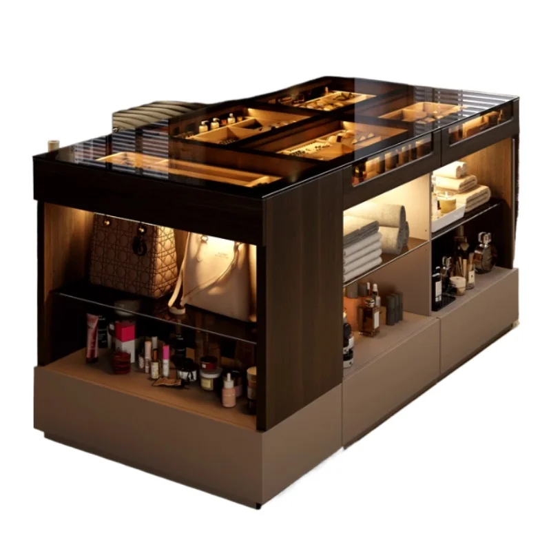 Vitrine de Luxe pour Bijoux, Meuble de Rangement, Armoire de Rangement Domestique, Meubles de Salon, Vitrine de Présentation pour Salon