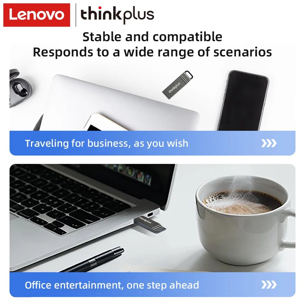 Lenovo USB Flash Drive 64GB/32GB/16GB/8GB Pen Drive Memory Stick Data Storage USB Flash Drive image 6