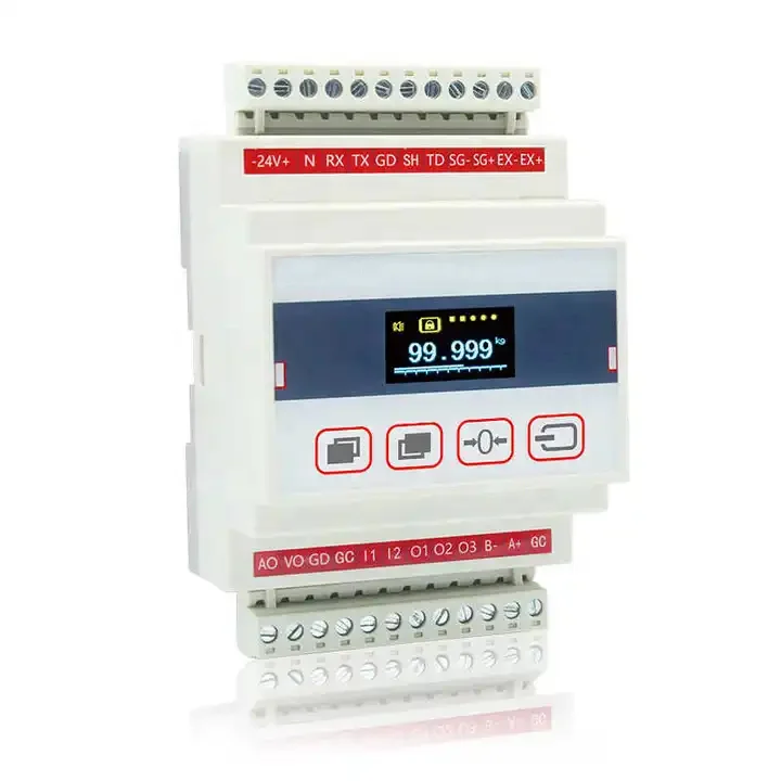 

High Accuracy Load Cell Indicator Digital Weighing Indicator LED Display Load Cell Controller RS485 Weighing Transmitter