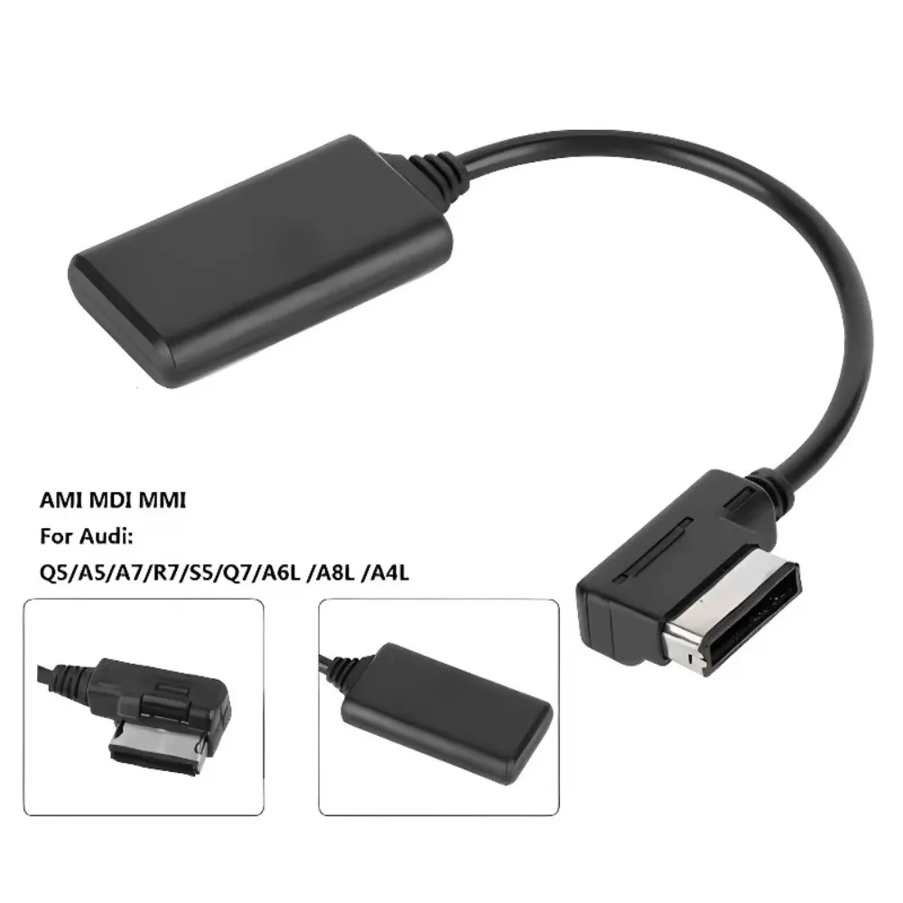 Hi-Fi Wireless Bluetooth Music Adapter Cable For Audi AMI Multimedia Interface view 3