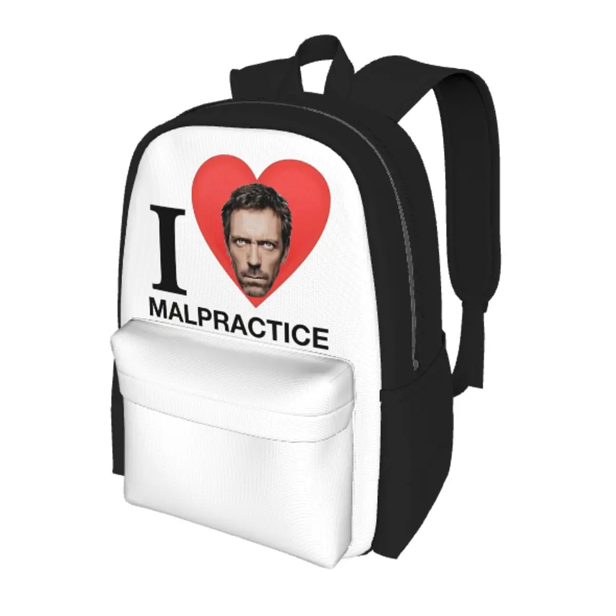 

Dr House MD TV Student Backpack School Bag Hiking Travel Daypack for Boys Girls Bookbag Shoulder Bags