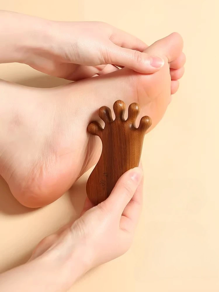 Foot Massager Meridian Dredging Foot Acupressure Massage Tool New Household Accessories Foot Therapy Scraping Therapy Massager