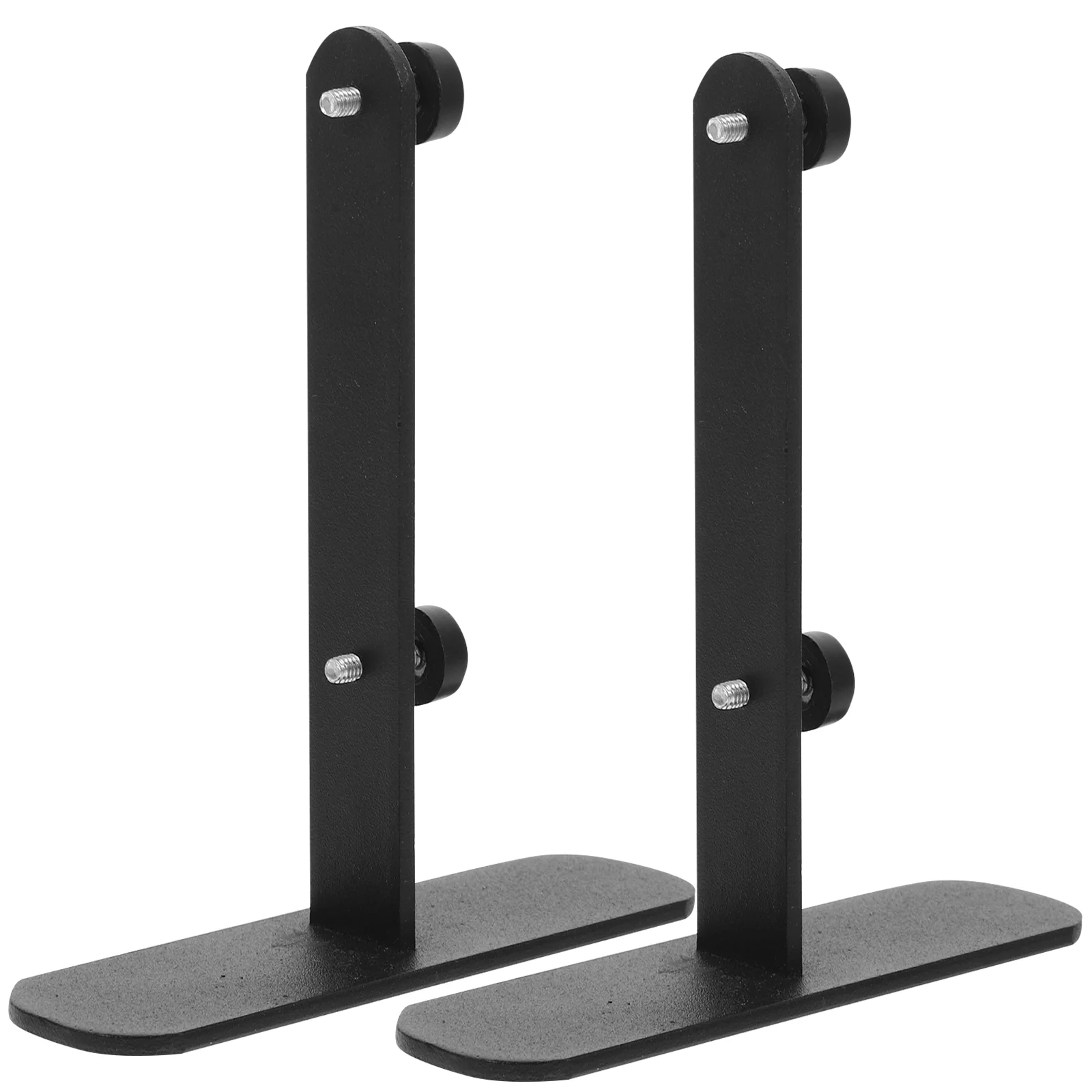 

2 Pcs Perfboard Brackets Pegboard Table Mount Display Stand Accessories Top Desk Clamp Panel Support