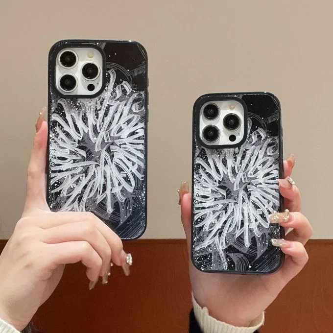 

2.0 Acrylic Fireworks Phone Case Cover for IPhone 11 12 13 14 15 Pro Max Case for IPhone 15 Pro Max