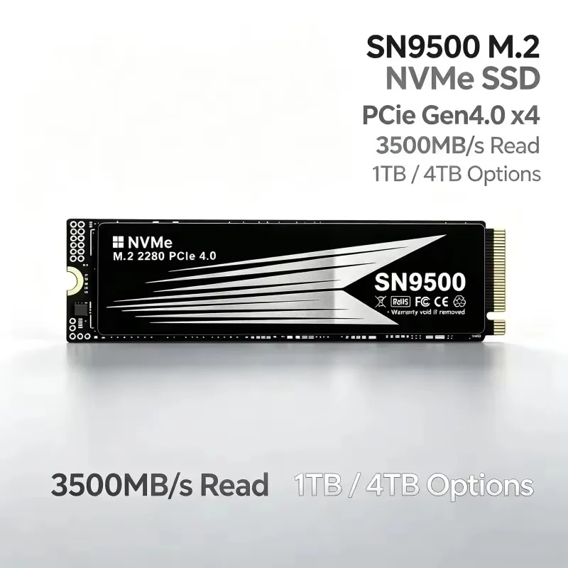 SN9500 SSD M.2 NVMe High Speed Internal Solid State Drive PCIe 4.0 Gaming Drive Works For Laptop PC Hard Disk