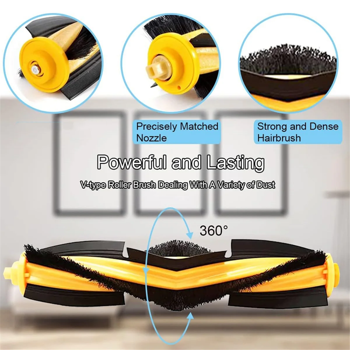 For Ecovacs DEEBOT OZMO 920, 950, T5, T8, T8 AIVI, T8 Pure, T9, T9 AIVI, N7, N8, N8+, N10, N10 Plus Robot Vacuum Part