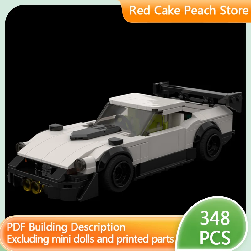 

Speed Racing Car Model MOC Building Bricks 240Z Sports Car Modular Technology Children Holiday Gifts Assemble Toys Suit