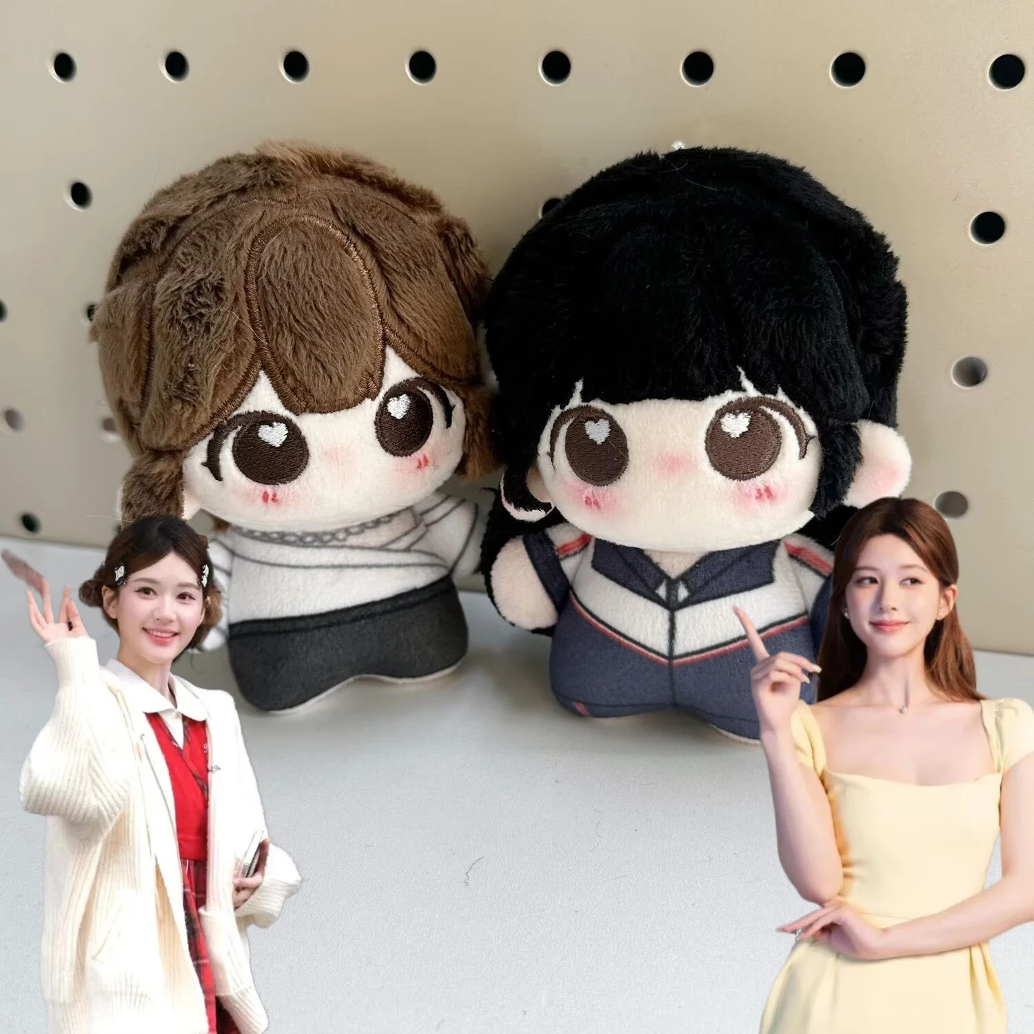 

(Original) Make me shine, Xu Yan, Zhao Lusi, 10cm printed cotton doll celebrity doll merchandise support