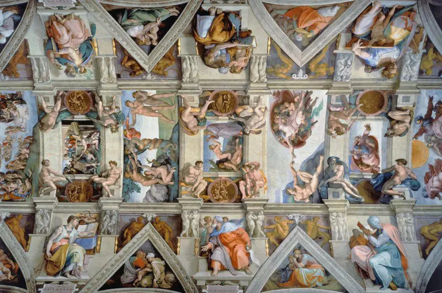 

Jigsaw Puzzle 1000 Pieces Sistine Chapel Puzzle Home Decor for Adults Game Family Fun Puzzles Educational Toys