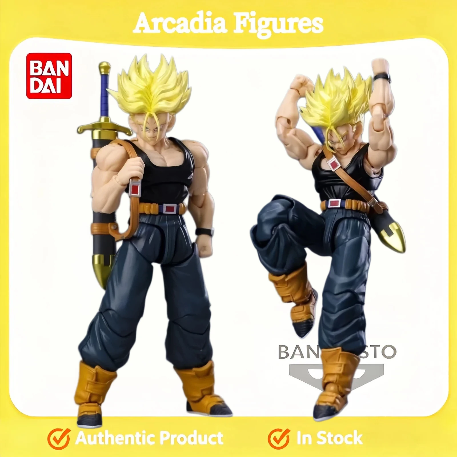 [In Stock] Tonsenarttoys Kamione Trunks 05a 05b Figure Dragon Ball Z Super Saiyan SSJ SSJ2 Trunks Anime Action Figures Model Toy