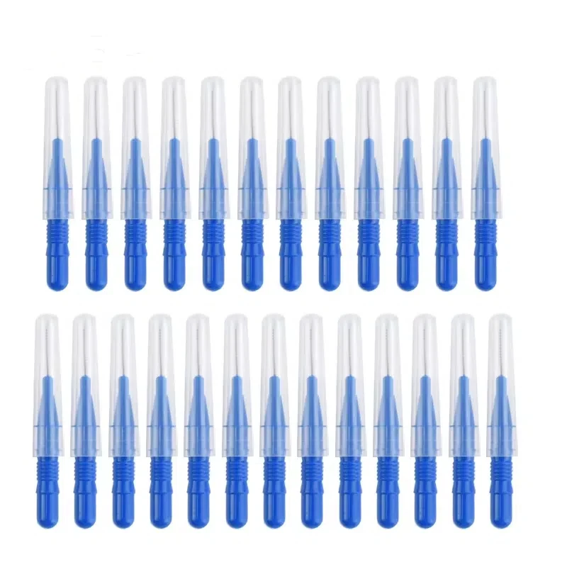 

100Pcs/box Interdental Brushe Dental Health Care Tooth Floss Toothbrush Oral Hygiene Cleaner Toothpicks Cleaning Tool