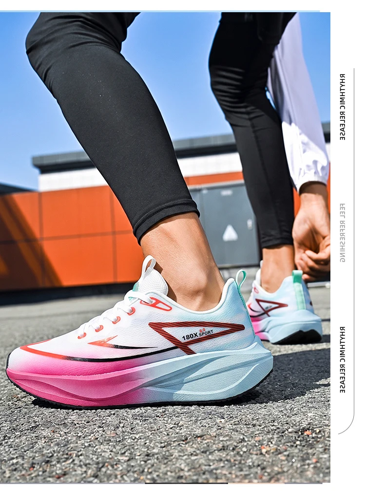 Damen-Laufschuhe mit Carbonplatte, Herren-Marathon-Sneaker, leichte, rutschfeste Sport-Sneaker für den Alltag – Detail 16